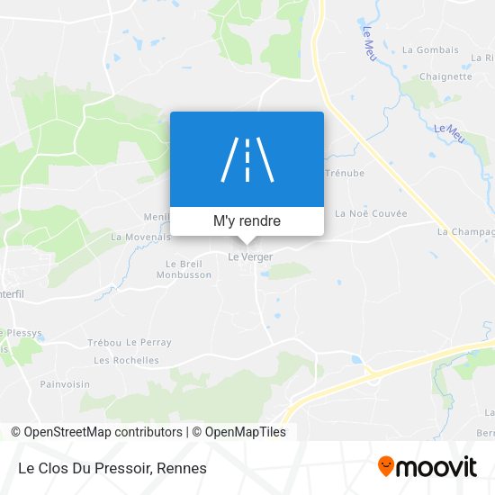 Le Clos Du Pressoir plan