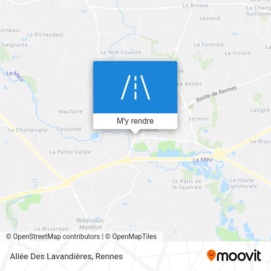 Allée Des Lavandières plan