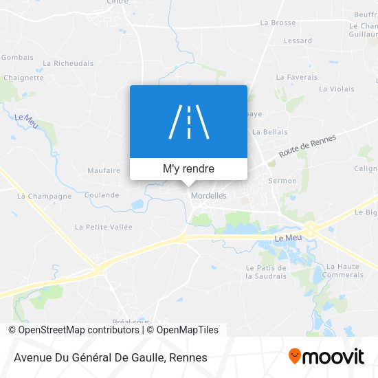 Avenue Du Général De Gaulle plan
