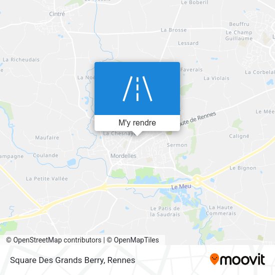 Square Des Grands Berry plan