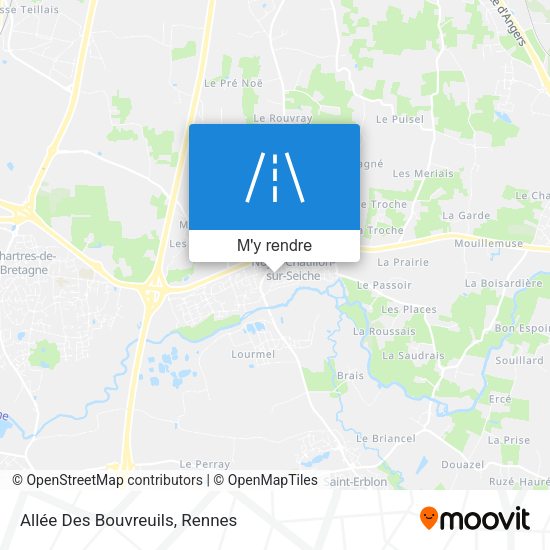 Allée Des Bouvreuils plan