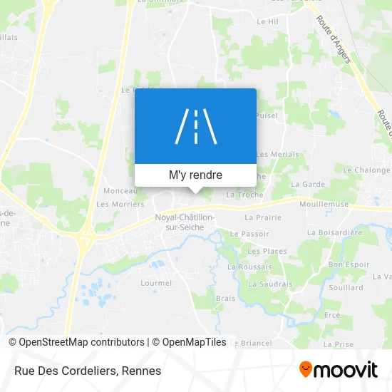 Rue Des Cordeliers plan