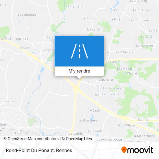 Rond-Point Du Ponant plan