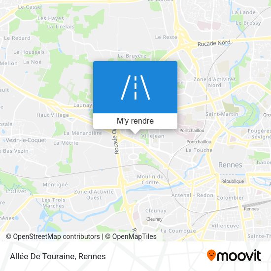 Allée De Touraine plan