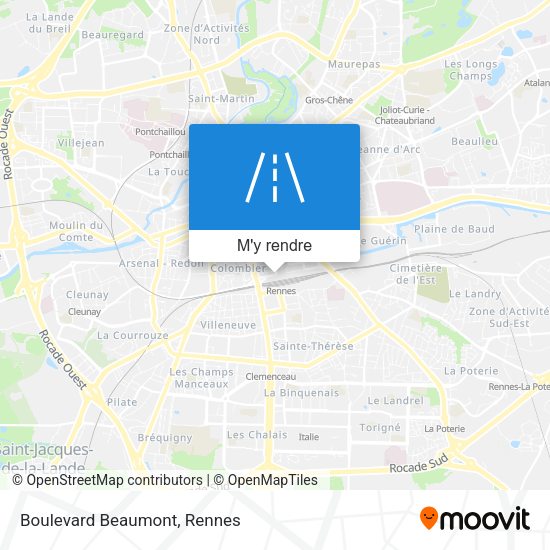 Boulevard Beaumont plan