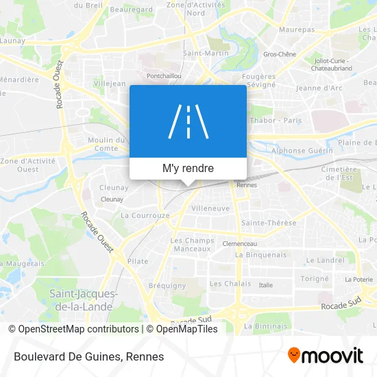 Boulevard De Guines plan