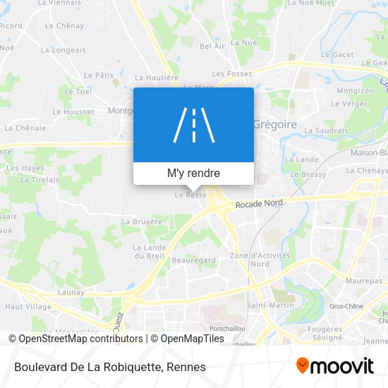 Boulevard De La Robiquette plan