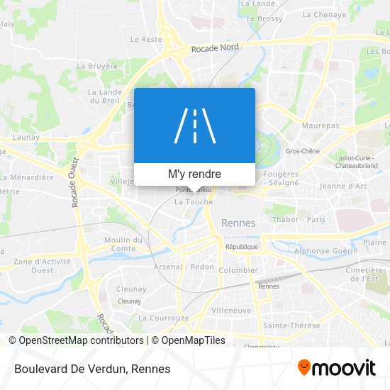 Boulevard De Verdun plan