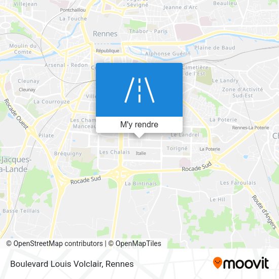 Boulevard Louis Volclair plan