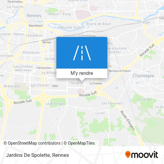 Jardins De Spolette plan