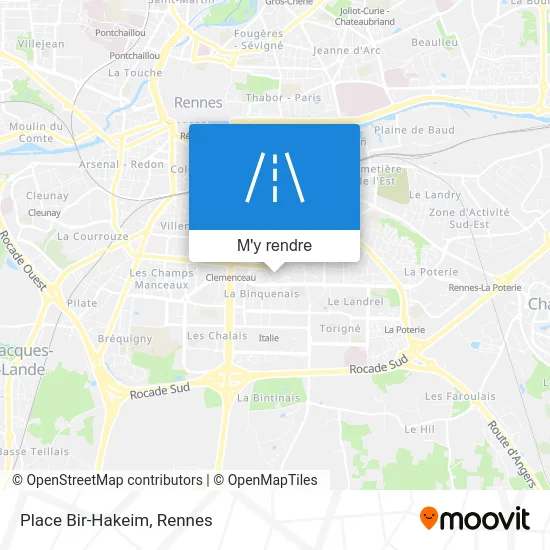 Place Bir-Hakeim plan