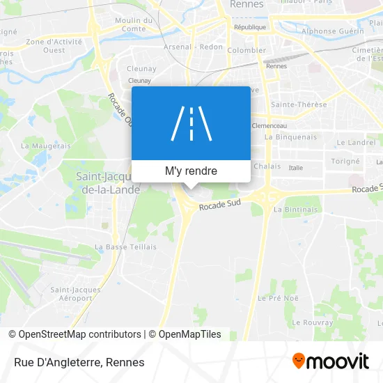 Rue D'Angleterre plan