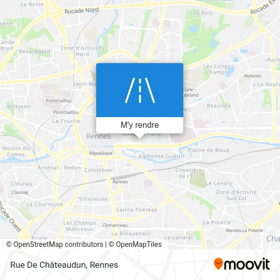 Rue De Châteaudun plan