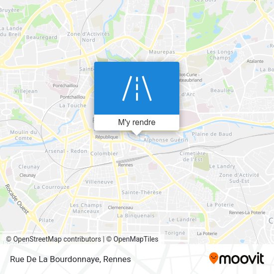 Rue De La Bourdonnaye plan