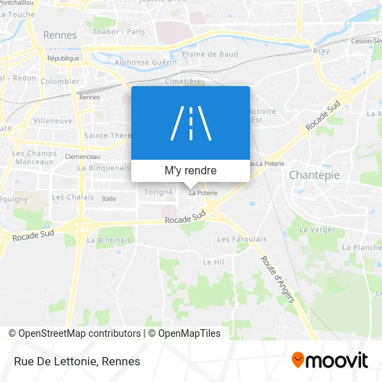 Rue De Lettonie plan