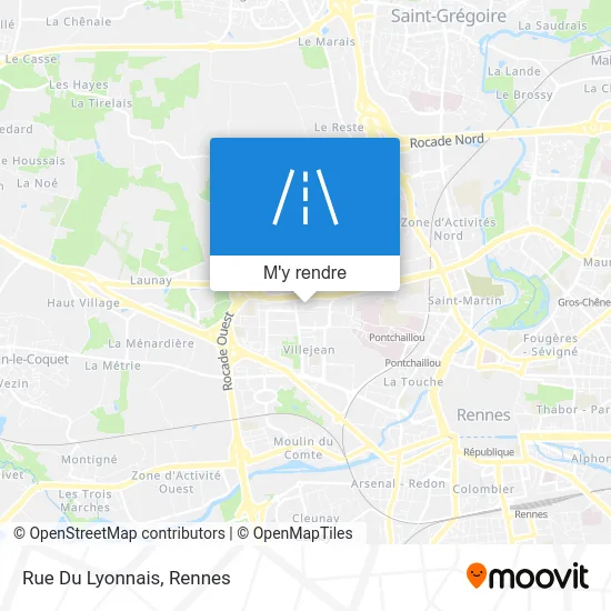 Rue Du Lyonnais plan