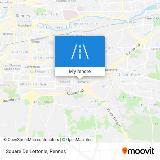 Square De Lettonie plan