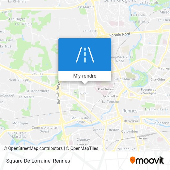 Square De Lorraine plan