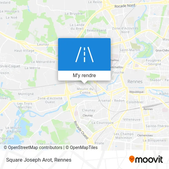 Square Joseph Arot plan