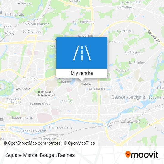 Square Marcel Bouget plan