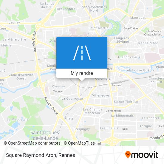 Square Raymond Aron plan
