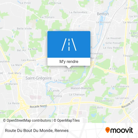 Route Du Bout Du Monde plan