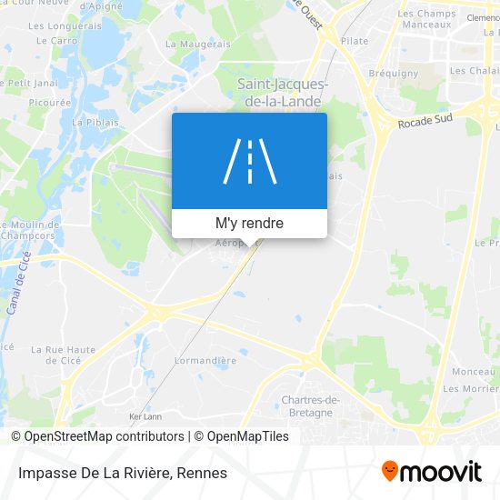 Impasse De La Rivière plan