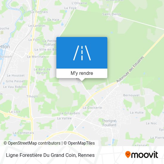 Ligne Forestière Du Grand Coin plan