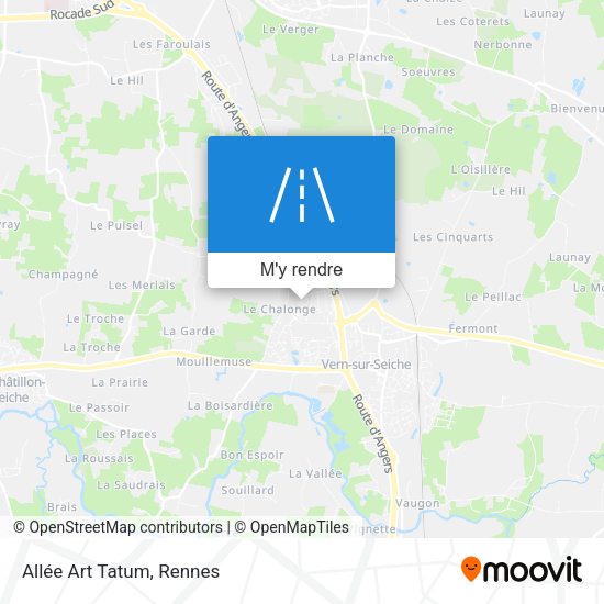 Allée Art Tatum plan