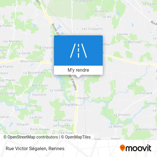 Rue Victor Ségalen plan