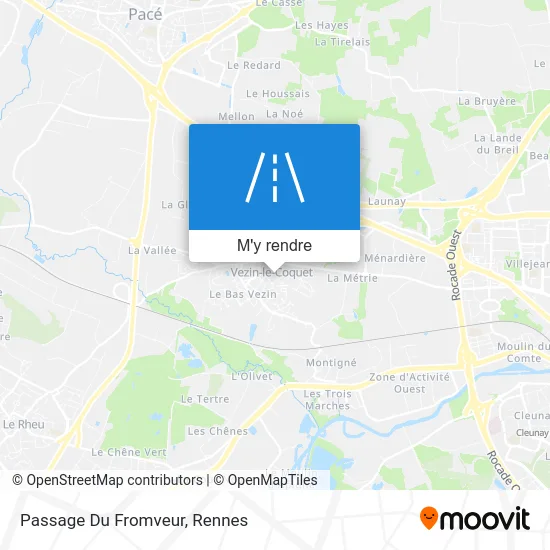 Passage Du Fromveur plan