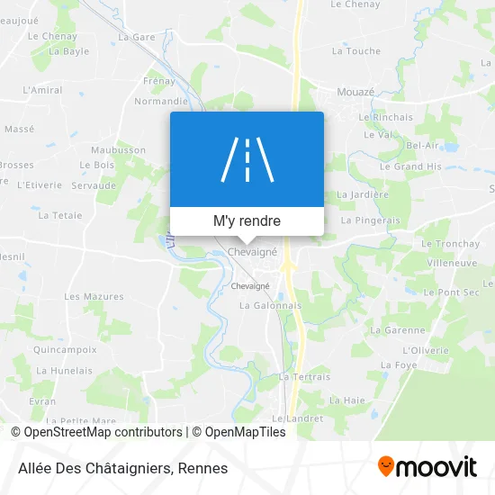 Allée Des Châtaigniers plan