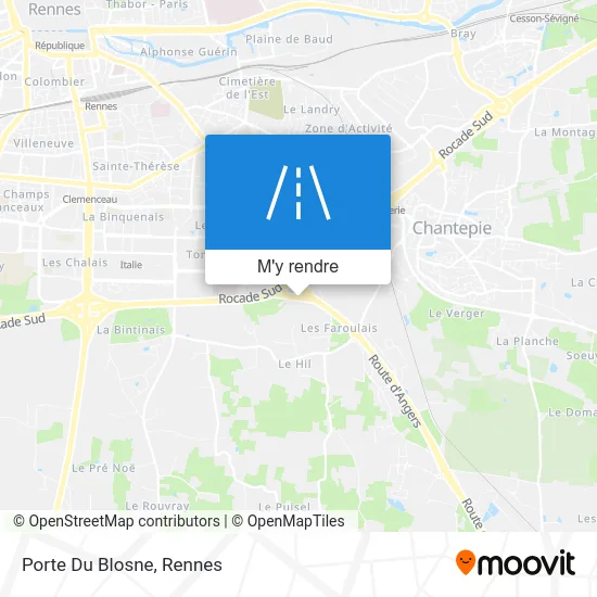 Porte Du Blosne plan