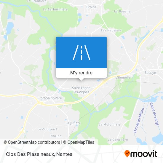 Clos Des Plassineaux plan