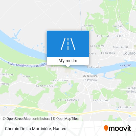 Chemin De La Martinière plan