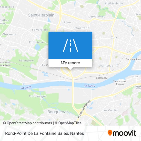 Rond-Point De La Fontaine Salée plan