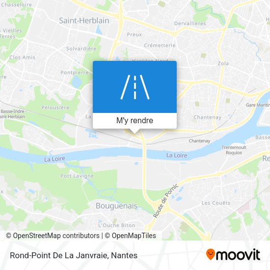 Rond-Point De La Janvraie plan