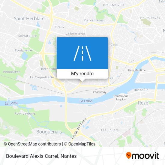 Boulevard Alexis Carrel plan