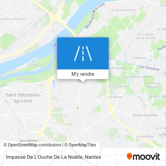 Impasse De L'Ouche De La Noëlle plan