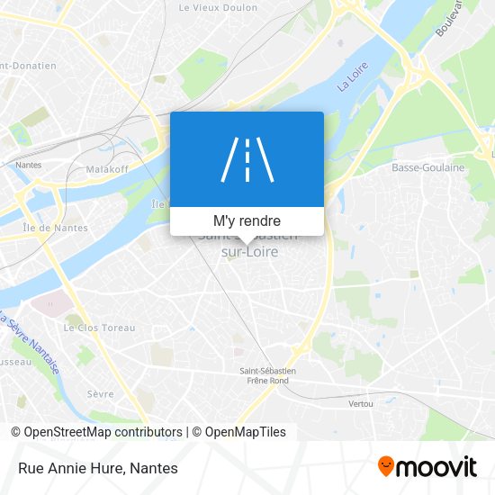Rue Annie Hure plan
