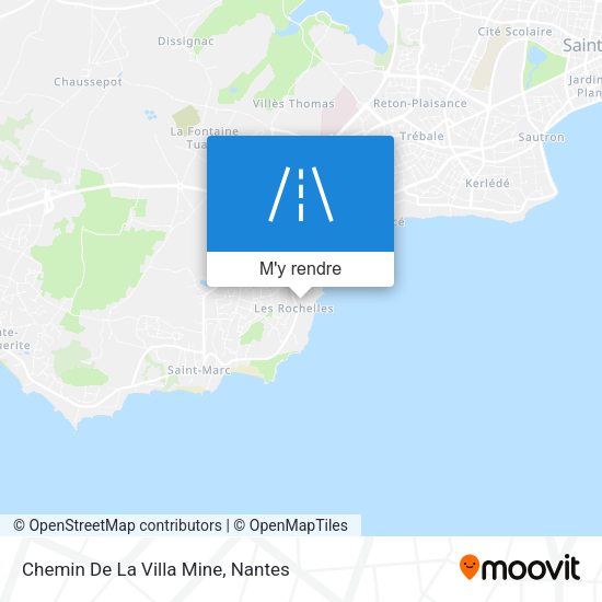 Chemin De La Villa Mine plan