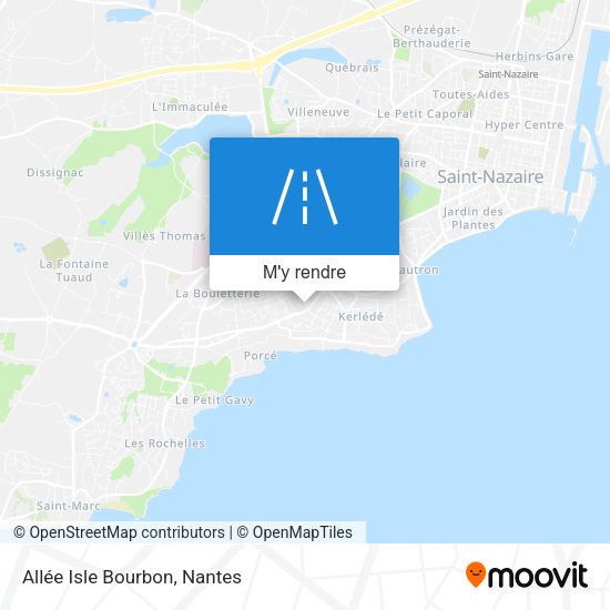 Allée Isle Bourbon plan