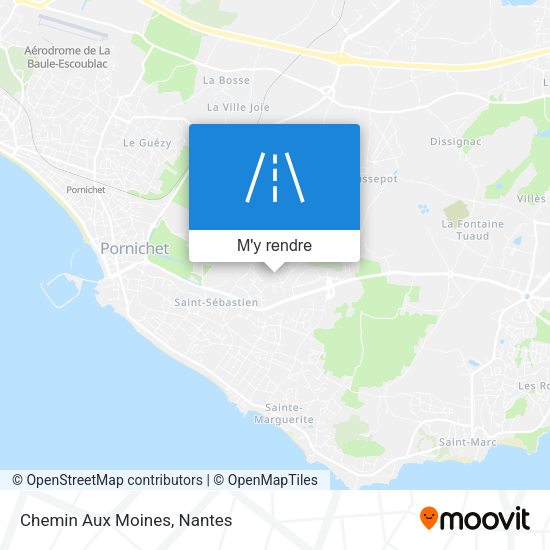 Chemin Aux Moines plan