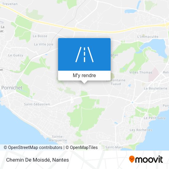 Chemin De Moisdé plan