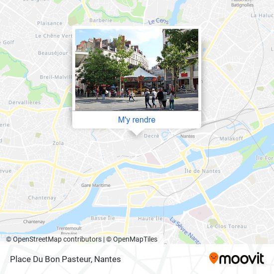 Place Du Bon Pasteur plan
