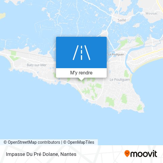 Impasse Du Pré Dolane plan