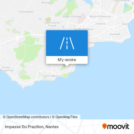 Impasse Du Prazillon plan