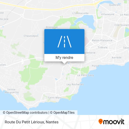 Route Du Petit Lérioux plan