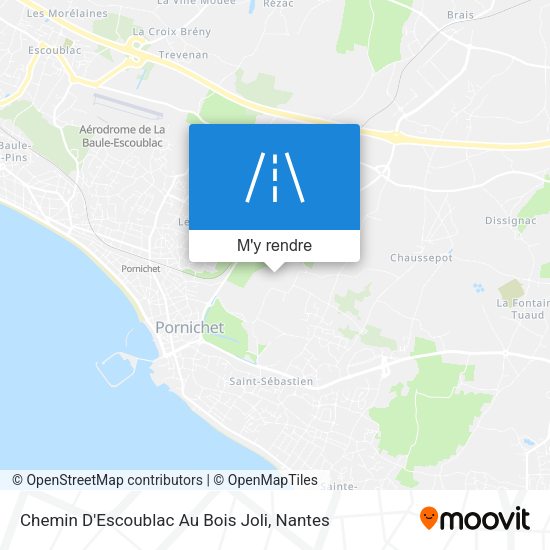 Chemin D'Escoublac Au Bois Joli plan