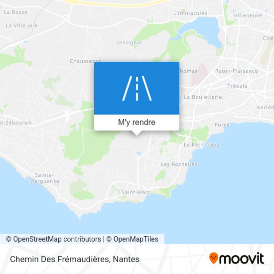 Chemin Des Frémaudières plan